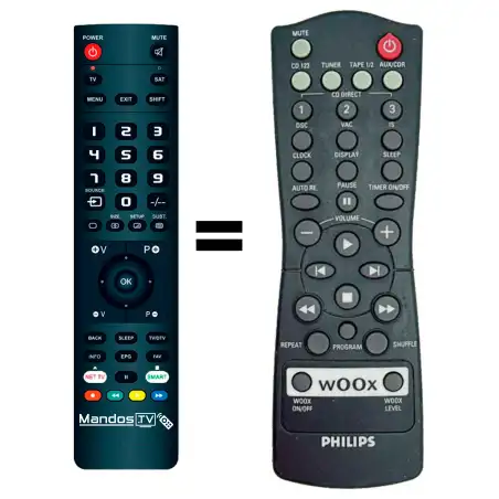 Mando a distancia PHILIPS 313911878261