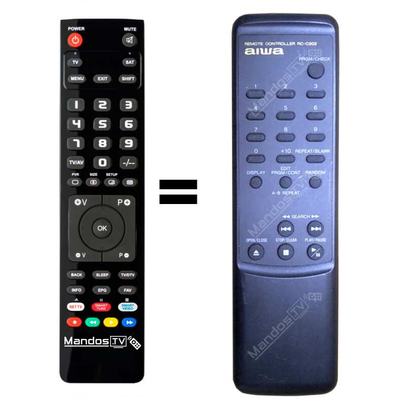 Mando A Distancia Lcb50g6s-ui Para Rca Aiwa Nex Jvc Dalinsky | Cuotas Sin Interés