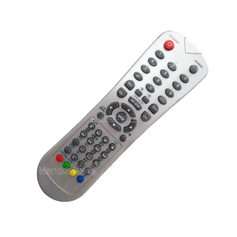 Mando A Distancia Universal De Repuesto Compatible Con Televisor KENMARK LVD1587D - Diseño Ergonómico Y Funcional