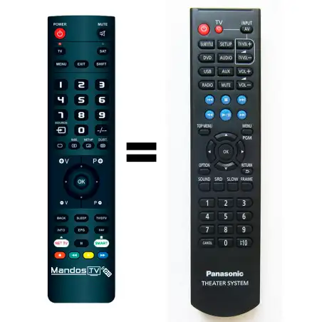 Mando a distancia original de Panasonic SA-XH105