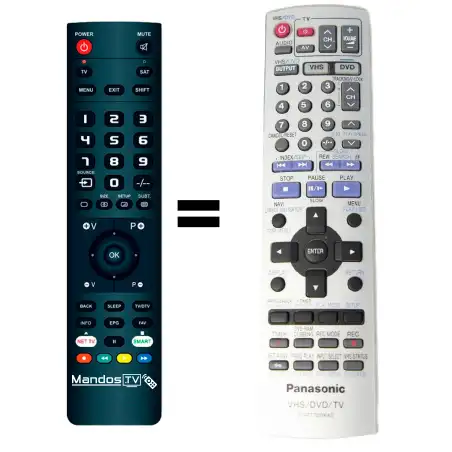 Mando a distancia original de Panasonic NV-VP32