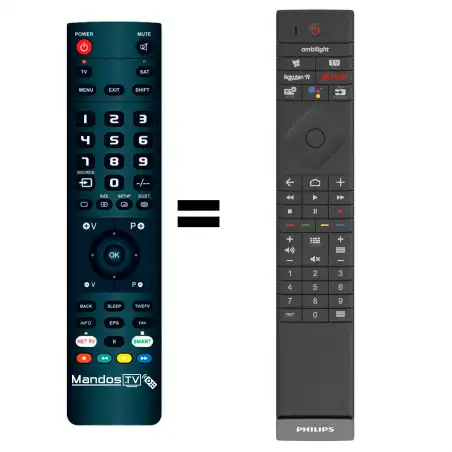 Mando a distancia original de Philips 65OLED855/12