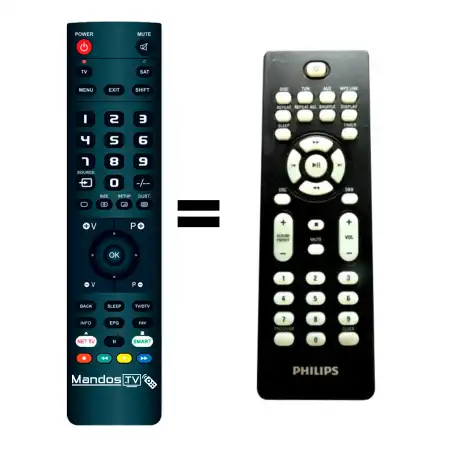 Mando a distancia original de Philips FWM154/12 Mando a distancia original de Philips FWM154/12
