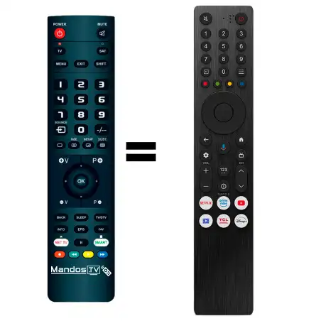 Mando a distancia TCL 43T69C