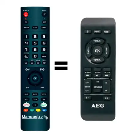 Mando a distancia original de AEG BSS4815