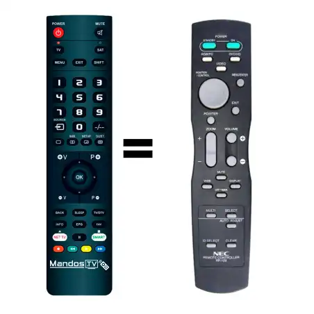 Mando a distancia NEC PX42VP4-PGU/S