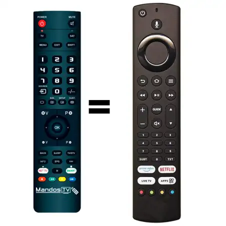 Mando a distancia original de JVC LT-40CF890