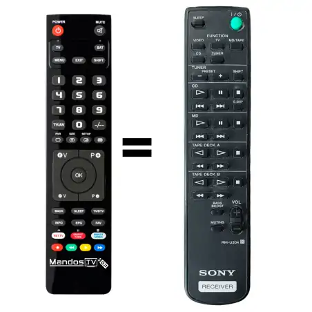 Mando a distancia original de SONY RM-U204
