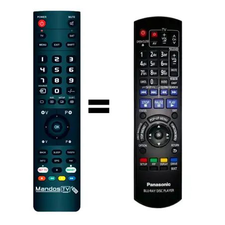 Mando a distancia original de Panasonic N2QAYB000509