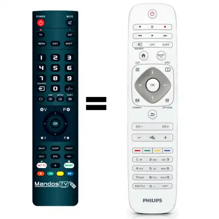 Mando a distancia original de PHILIPS 24PFL4228H/12