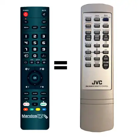 Mando a distancia original de JVC RM-SUXG1R