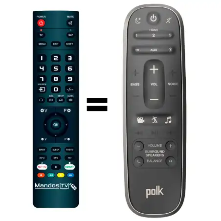 Mando a distancia original de Polk-audio MAGNIFI-MAX