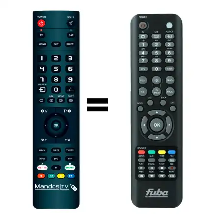 Mando a distancia original de FUBA ODE7031