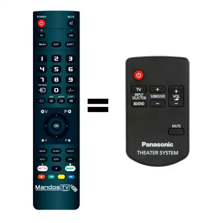 Mando a distancia original de PANASONIC N2QAYC000043