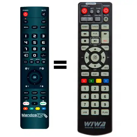 Mando a distancia WIWA H.265-MINI