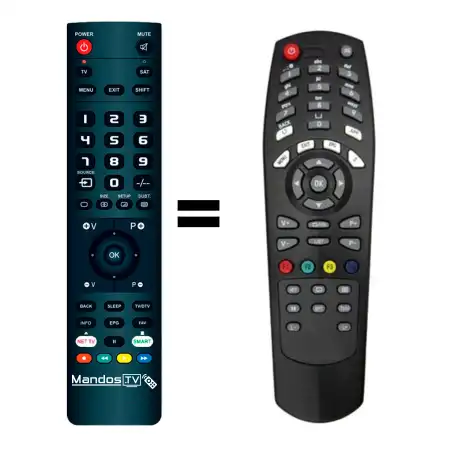 Mando a distancia original de Topfield TF6000MHP