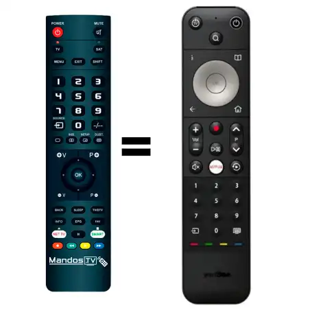 Mando a distancia original de Yousee YS-5000