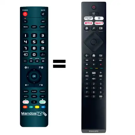 Mando a distancia original de Philips 50PUS7008