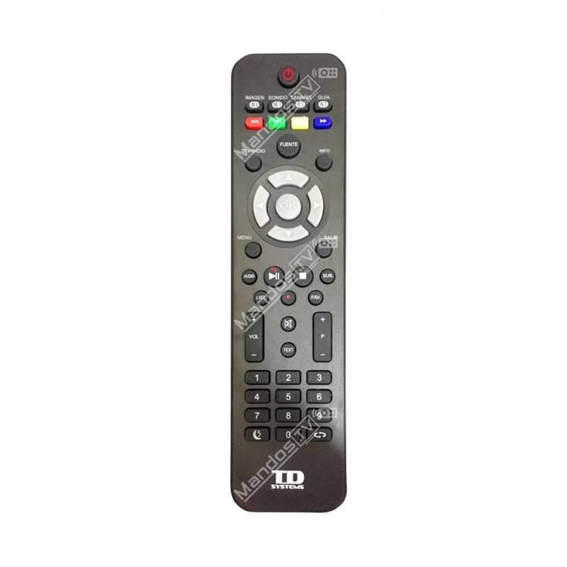 ᐅ Mando a distancia para TV TD SYSTEMS 【K50DLV1F (V2)】