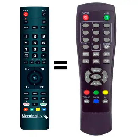 Mando a distancia original de Trevi DT3345S