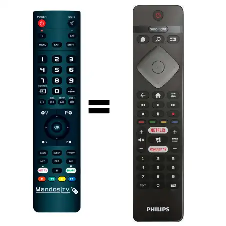 Mando a distancia original de Philips 70PUS6724/12