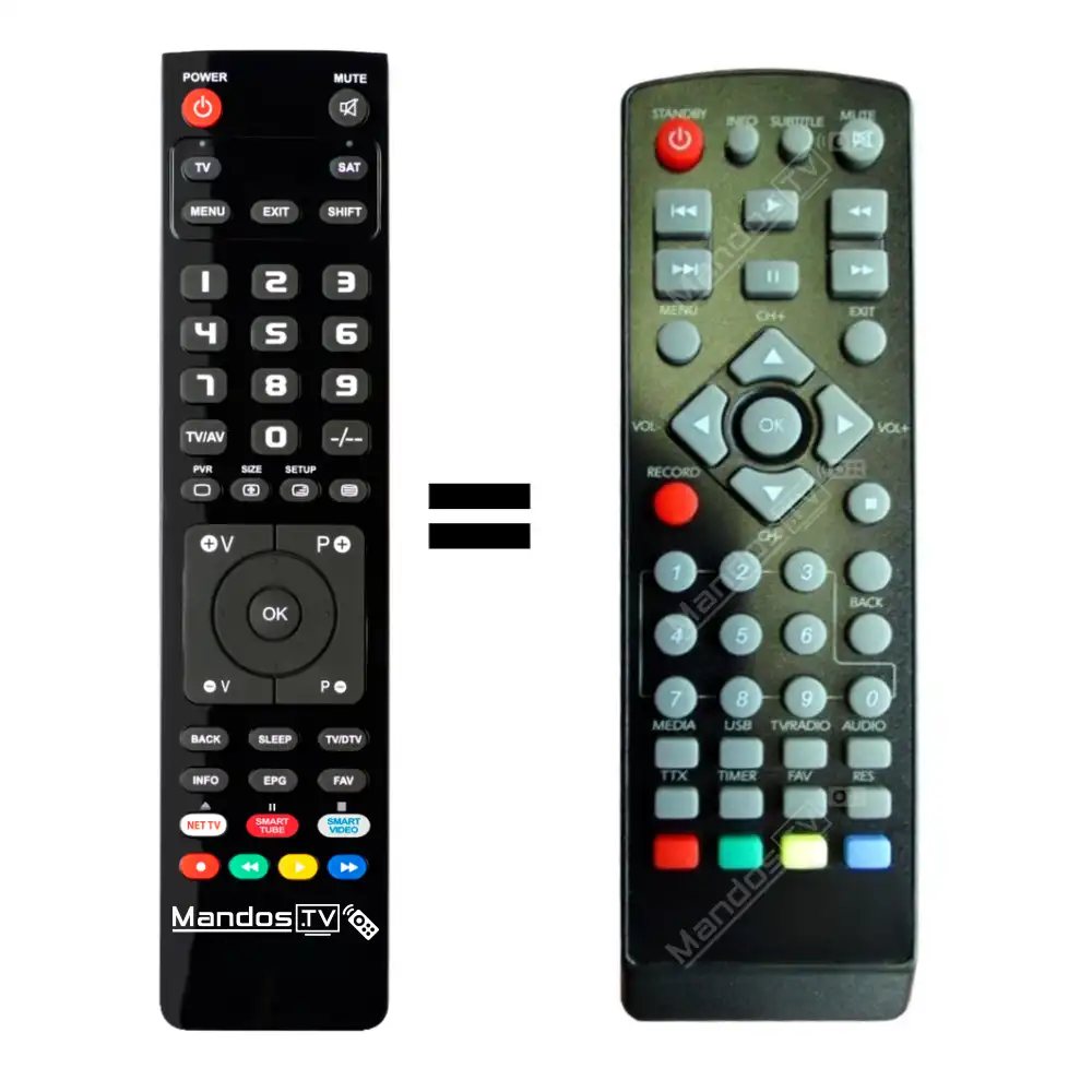 Mando A Distancia Para Engel RS4800HD, RS4800S