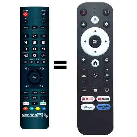 Mando a distancia EKO K320FGT