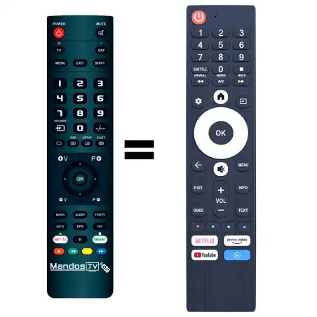 Mando a distancia original de Sinotech STL-50S1U