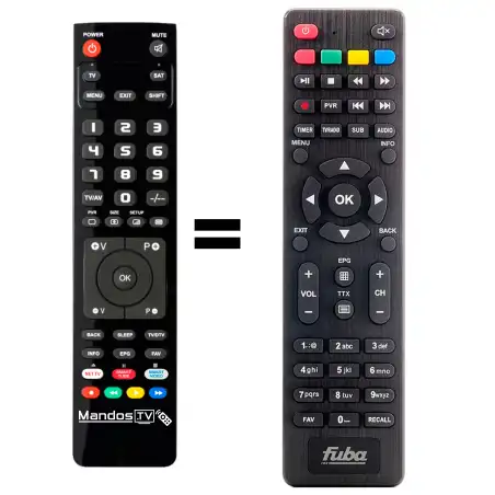 Mando a distancia original de FUBA ODT-300