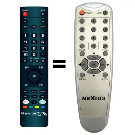 Mando a distancia original de Nexius M170T