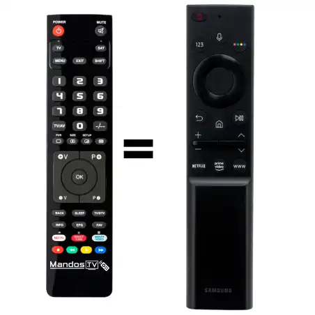 Mando a distancia SAMSUNG UA43AU8000W