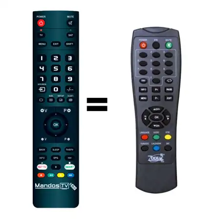 Mando a distancia original de Zodiac AIRSAT1