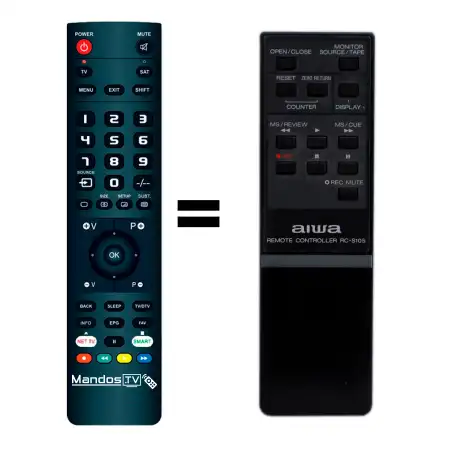 Mando a distancia AIWA RC-S105