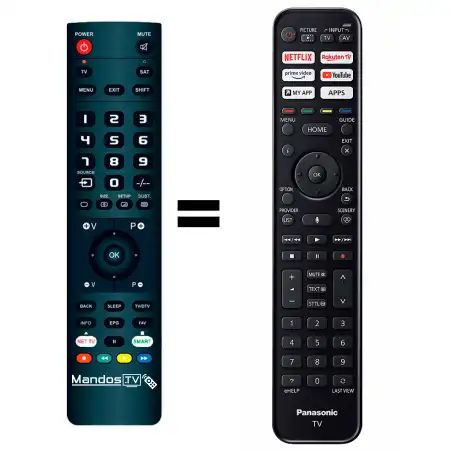 Mando a distancia original de Panasonic TX-65JXW944