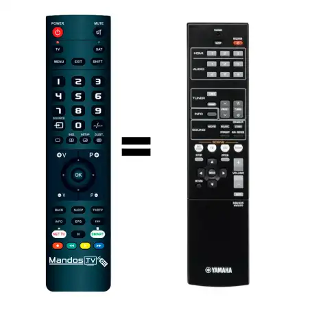 Mando a distancia YAMAHA HTR-2064