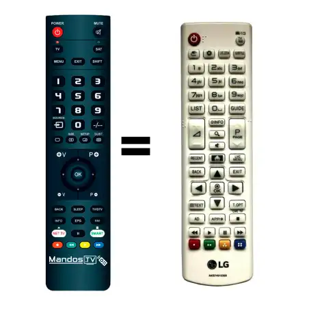 Mando a distancia original de LG AKB74915368