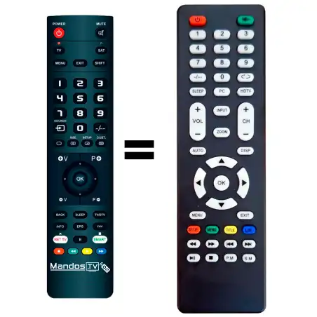 Mando a distancia original de Yachisa 52F19