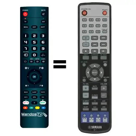 Mando a distancia YAMAHA WE241900
