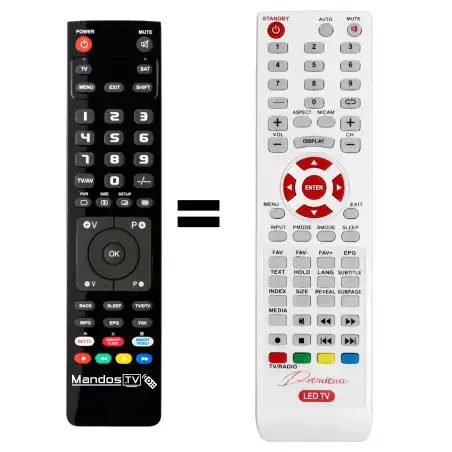 Mando a distancia original de Diunamai 19WDLE1100