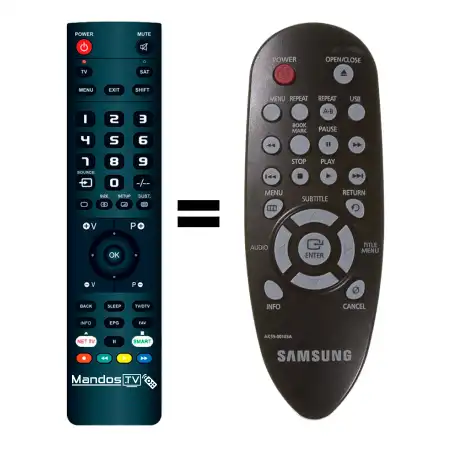 Mando a distancia original de Samsung DVD-H1080