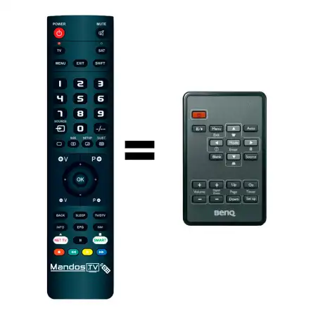 Mando a distancia BENQ MP525P-DLP