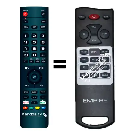 Mando a distancia original de EMPIRE KS-3500D