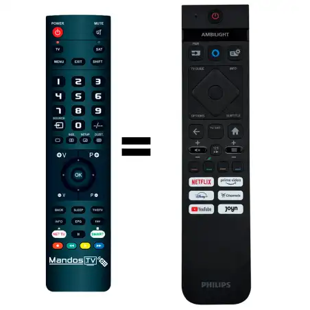 Mando a distancia original de Philips 398GM10BEPHND000SY