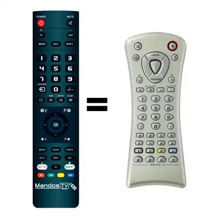 Mando a distancia original de Visita RCU43KR01