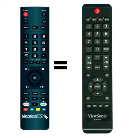 Mando a distancia original de Viewsonic RC00295P