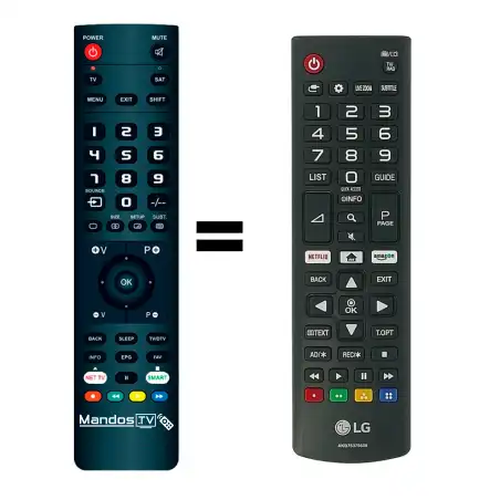 Mando a distancia original de LG 65UK6470PLC.AEU