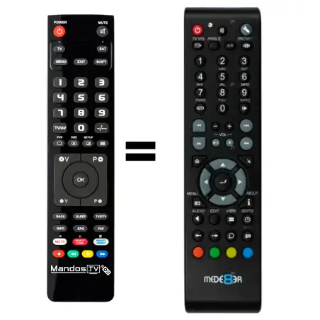 Mando a distancia original de Mede8er MED500X2