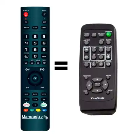 Mando a distancia original de Viewsonic PJ656