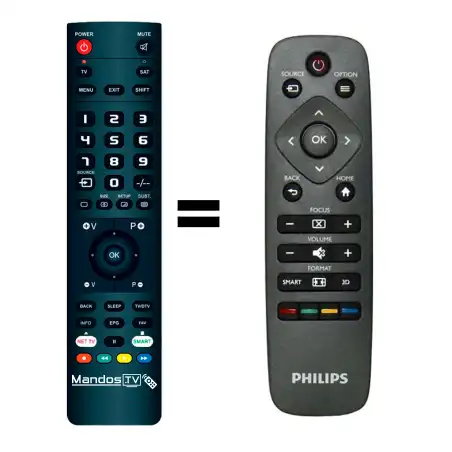 Mando a distancia original de PHILIPS HDP2510/US