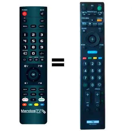 Mando a distancia original de SONY KDL-40E4500